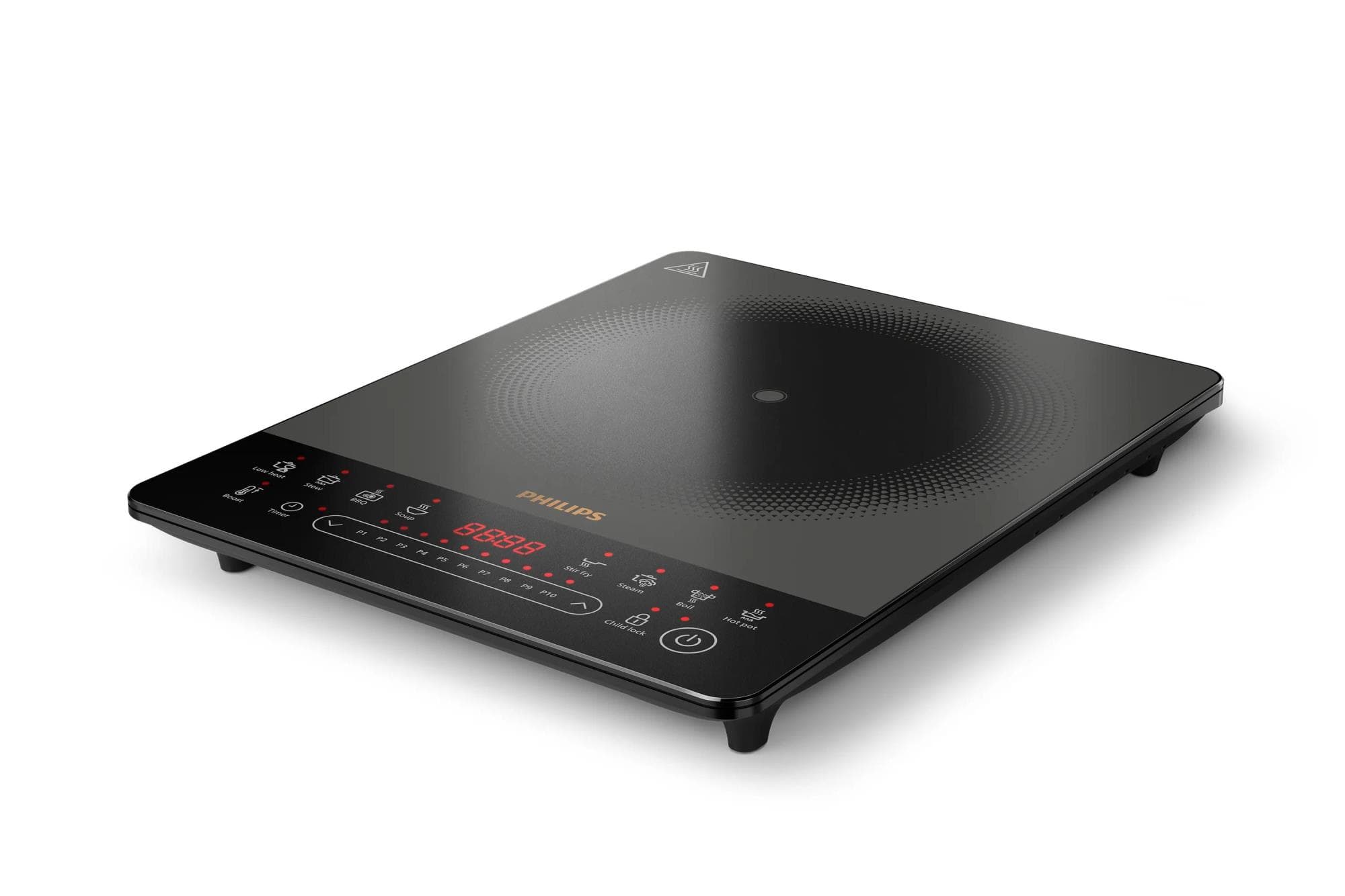 Индукционная плитка Philips 5000 series HD5850/90, 2000 Вт, буст