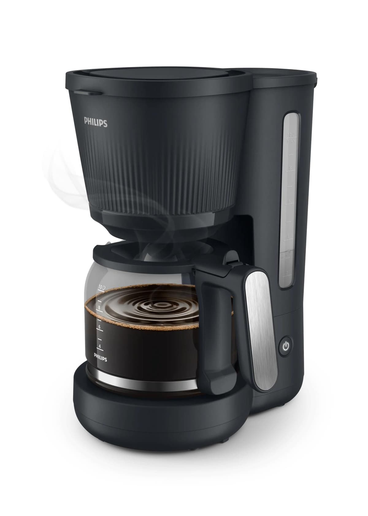 Philips HD7411/90 Drip Coffee Maker, 1.32L, Black