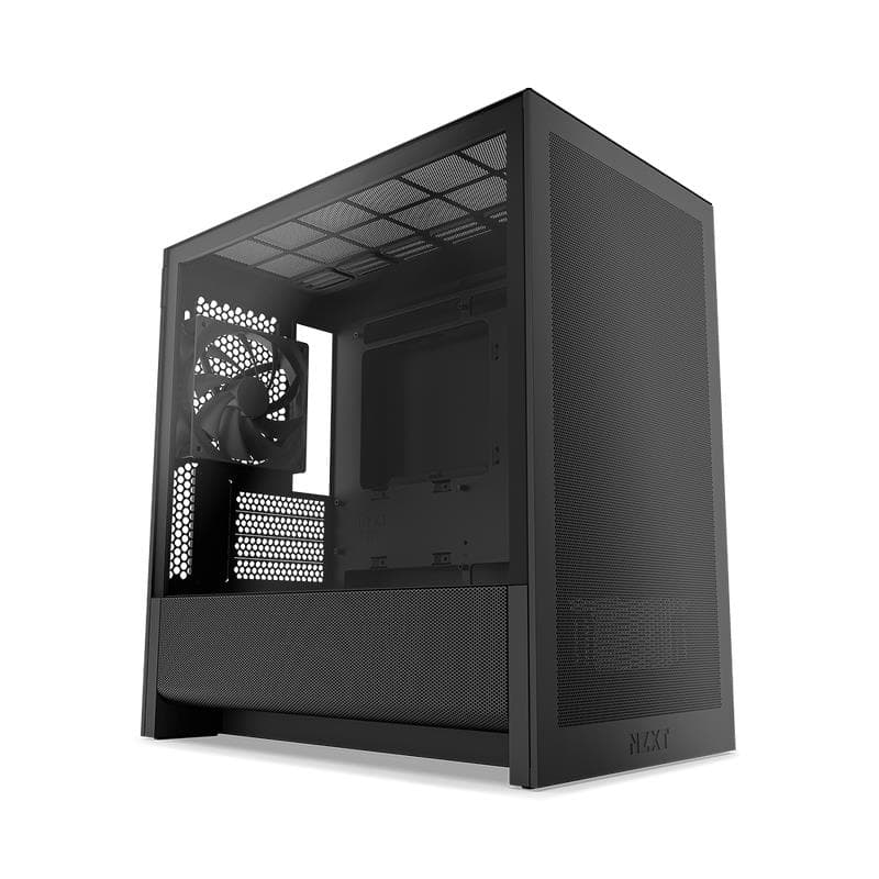 NZXT H31 Midi Tower micro-ATX/Mini-ITX arvutikorpus, must