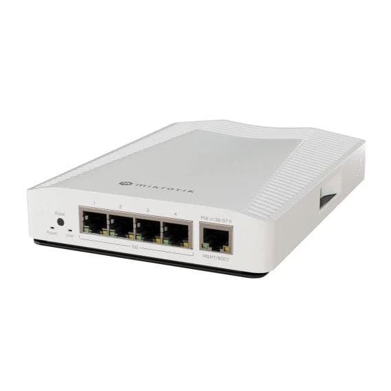 MikroTik CRS304-4XG-IN коммутатор 4x10GbE с PoE