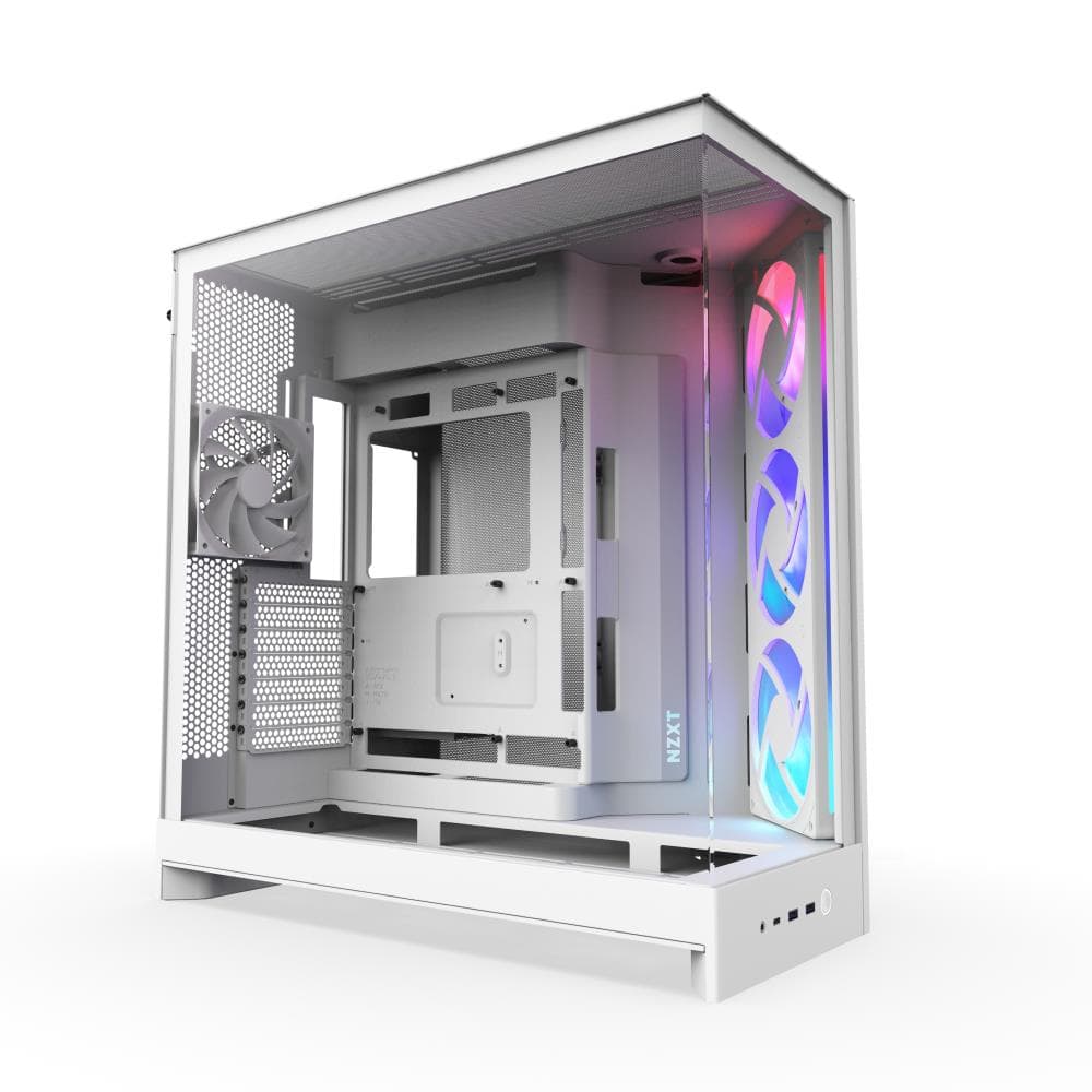 NZXT H9 Flow White корпус для ПК Midi Tower ATX/EATX