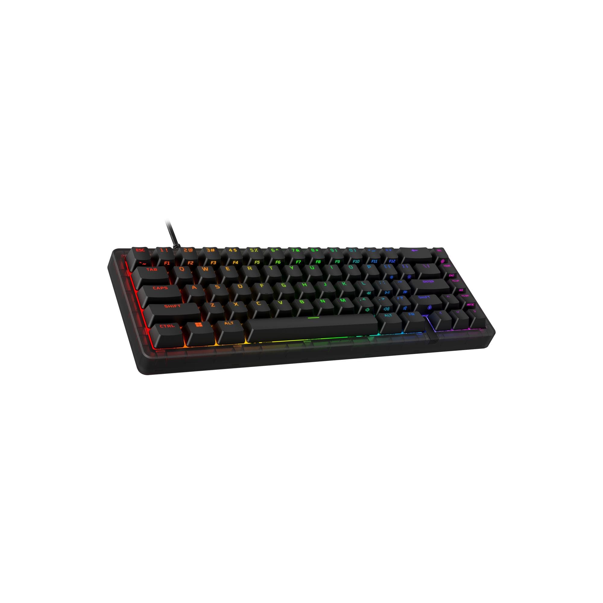 HyperX Origins 2 65 mehaaniline mänguklaviatuur, RGB, must