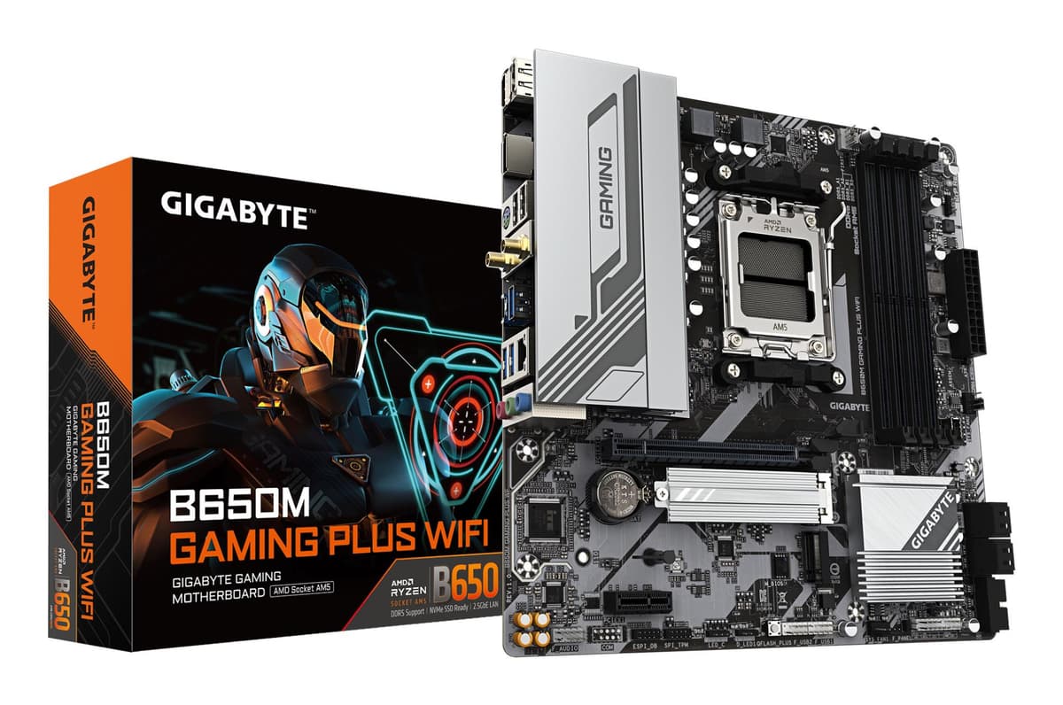 Gigabyte B650M Gaming Plus WiFi emaplaat AM5 DDR5 Micro-ATX