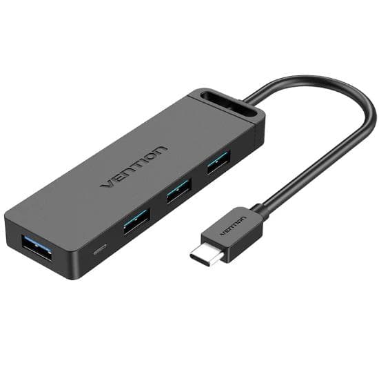 Vention 5-in-1 USB-C Hub 0.15M - Multi-port adapter