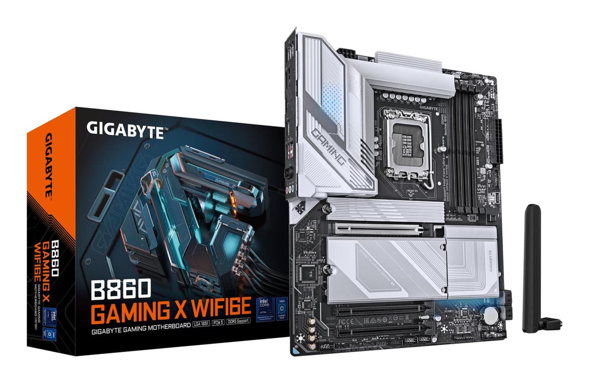 Gigabyte B860 Gaming X WiFi 6E LGA1851 DDR5 ATX emaplaat