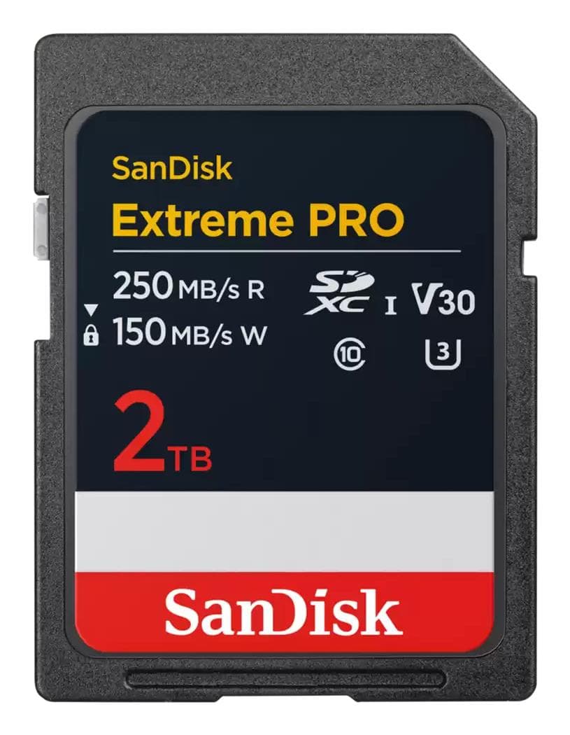 SanDisk Extreme PRO SDXC 2TB UHS-I mälukaart