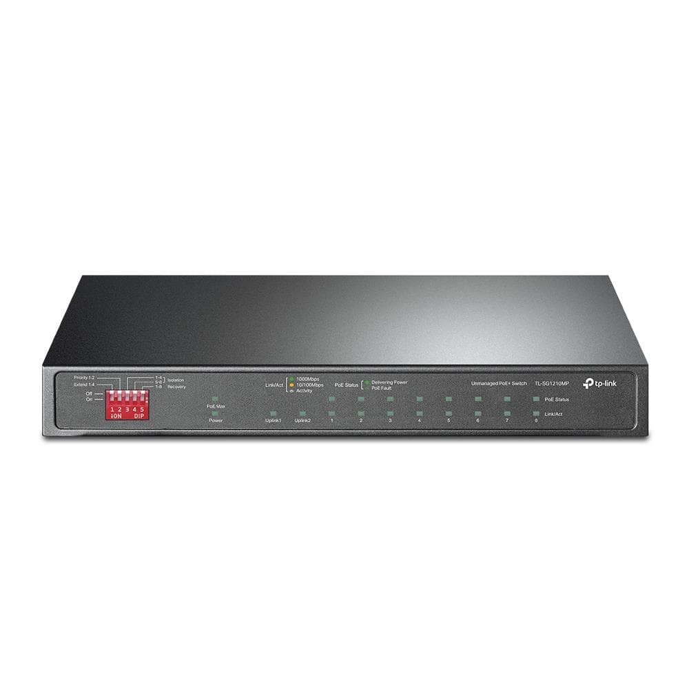 TP-LINK TL-SG1210MP võrguswitch 9-portne PoE+
