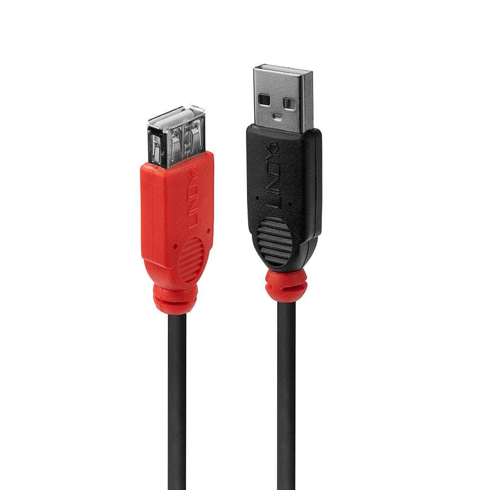 Lindy USB 2.0 Extension Cable 5M Black