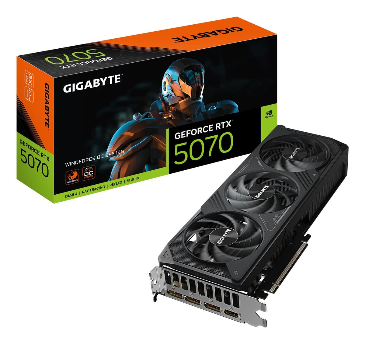 GIGABYTE RTX 5070 12GB GDDR7 – graafikakaart