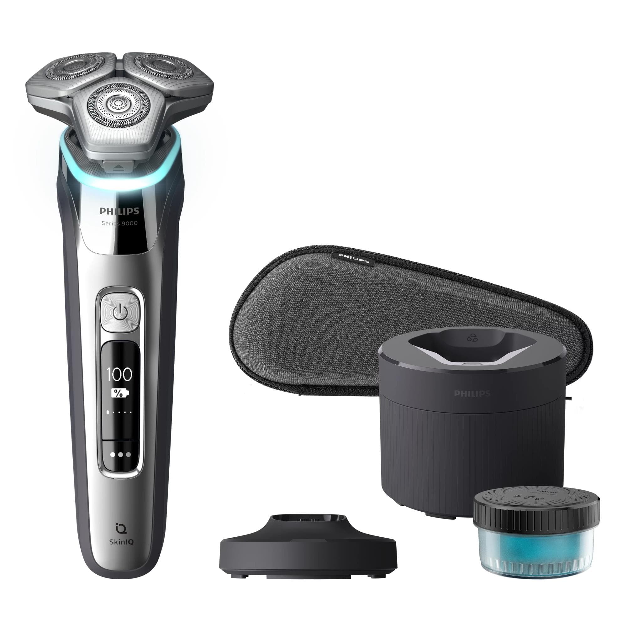 Philips S9975/55 электробритва влажного бритья серебристая