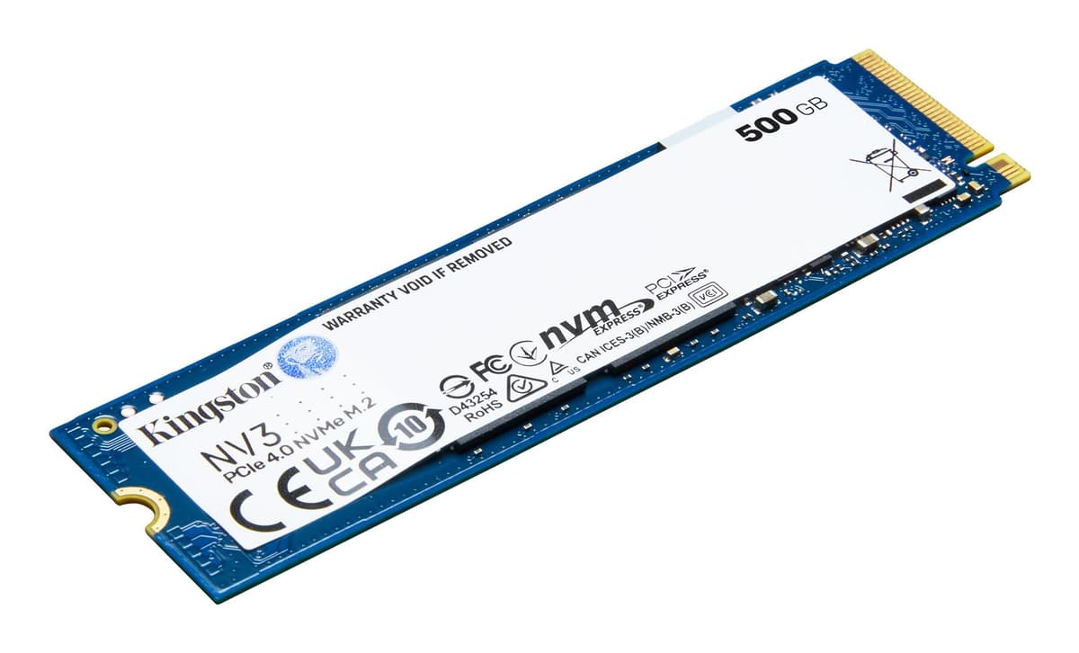 Kingston NV3 500GB M.2 NVMe SSD