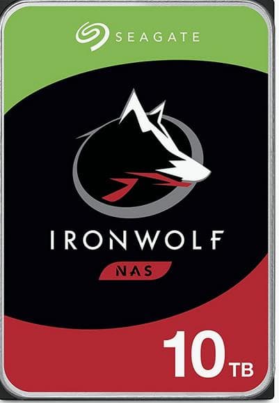 Seagate IronWolf 10TB 3.5" SATA kõvaketas NAS-ile