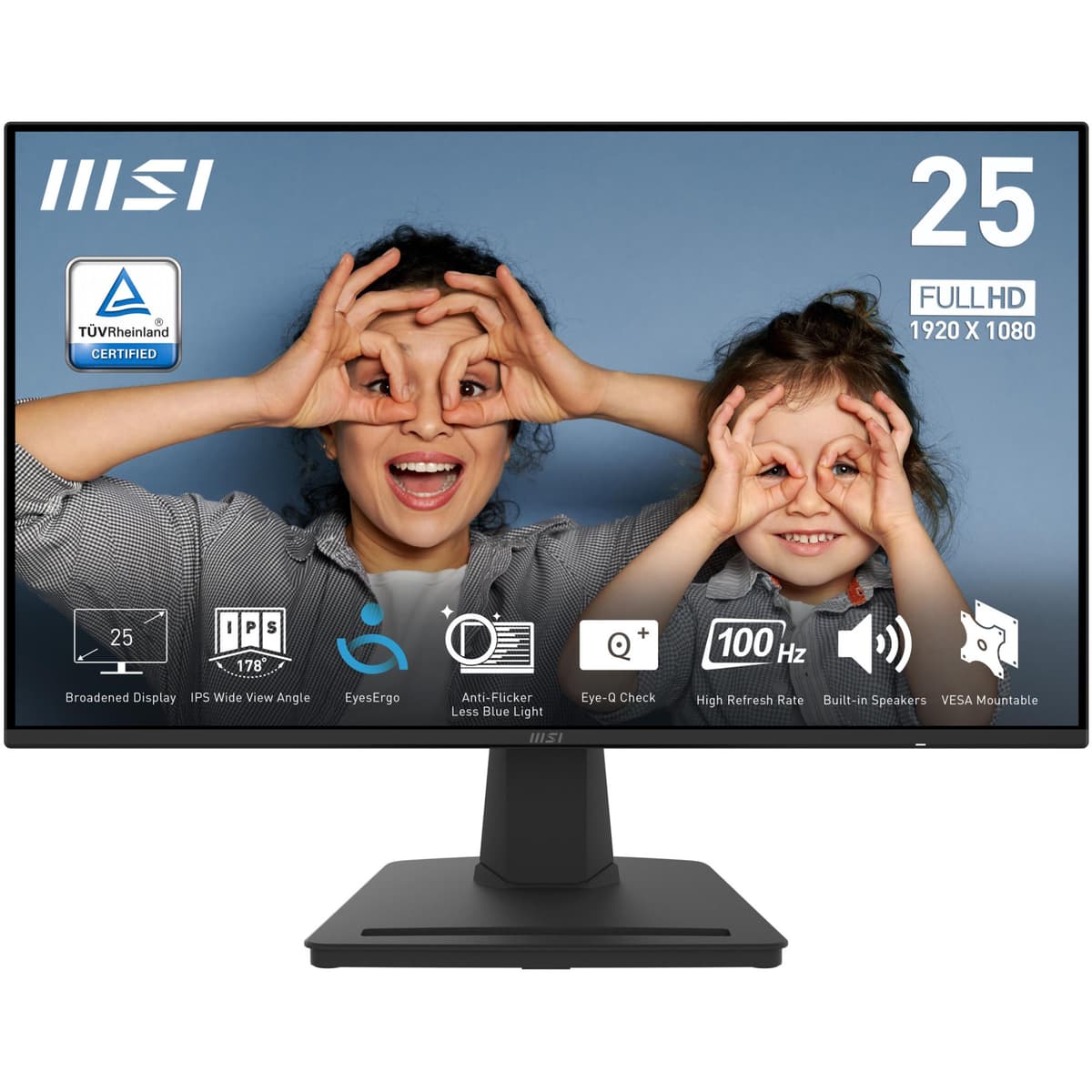 MSI PRO MP252 24.5" Full HD IPS monitor