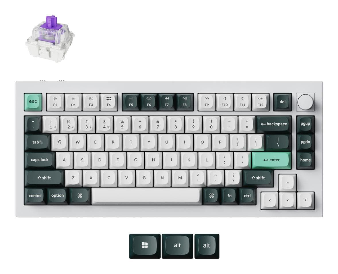 Keychron Q1 RGB Wireless Mechanical Keyboard 75%
