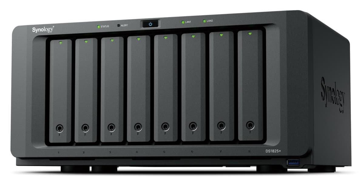 Synology DS1825+ NAS 8 ГБ ОЗУ сетевое хранилище