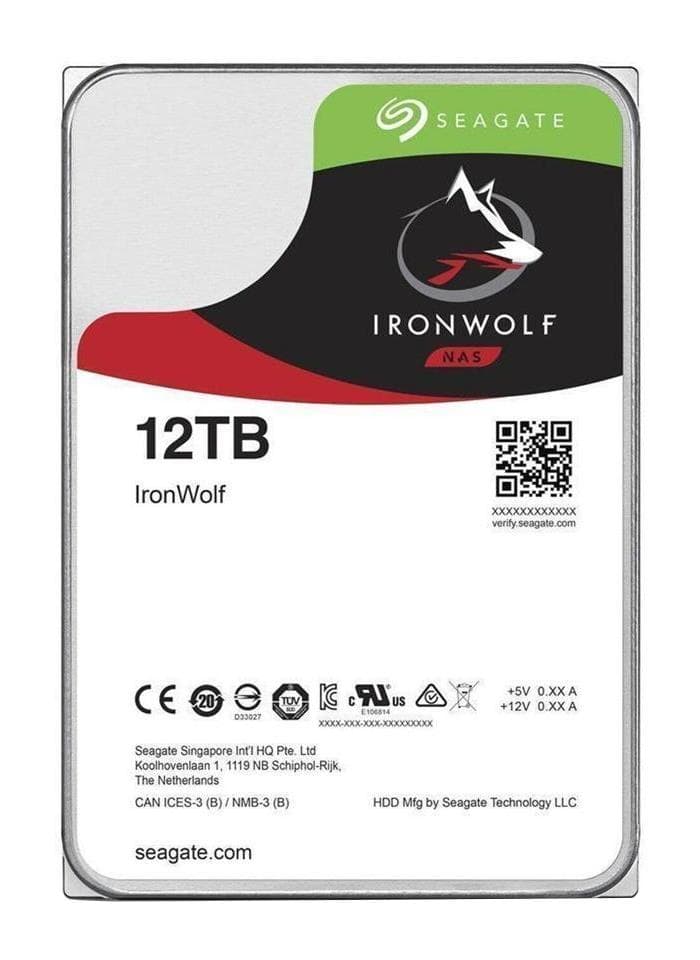 Seagate IronWolf 12TB жёсткий диск SATA