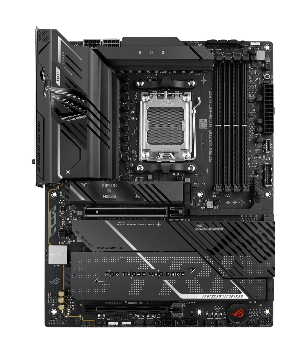ASUS ROG Strix X870E-H Gaming WiFi 7 emaplaat AM5 DDR5 ATX