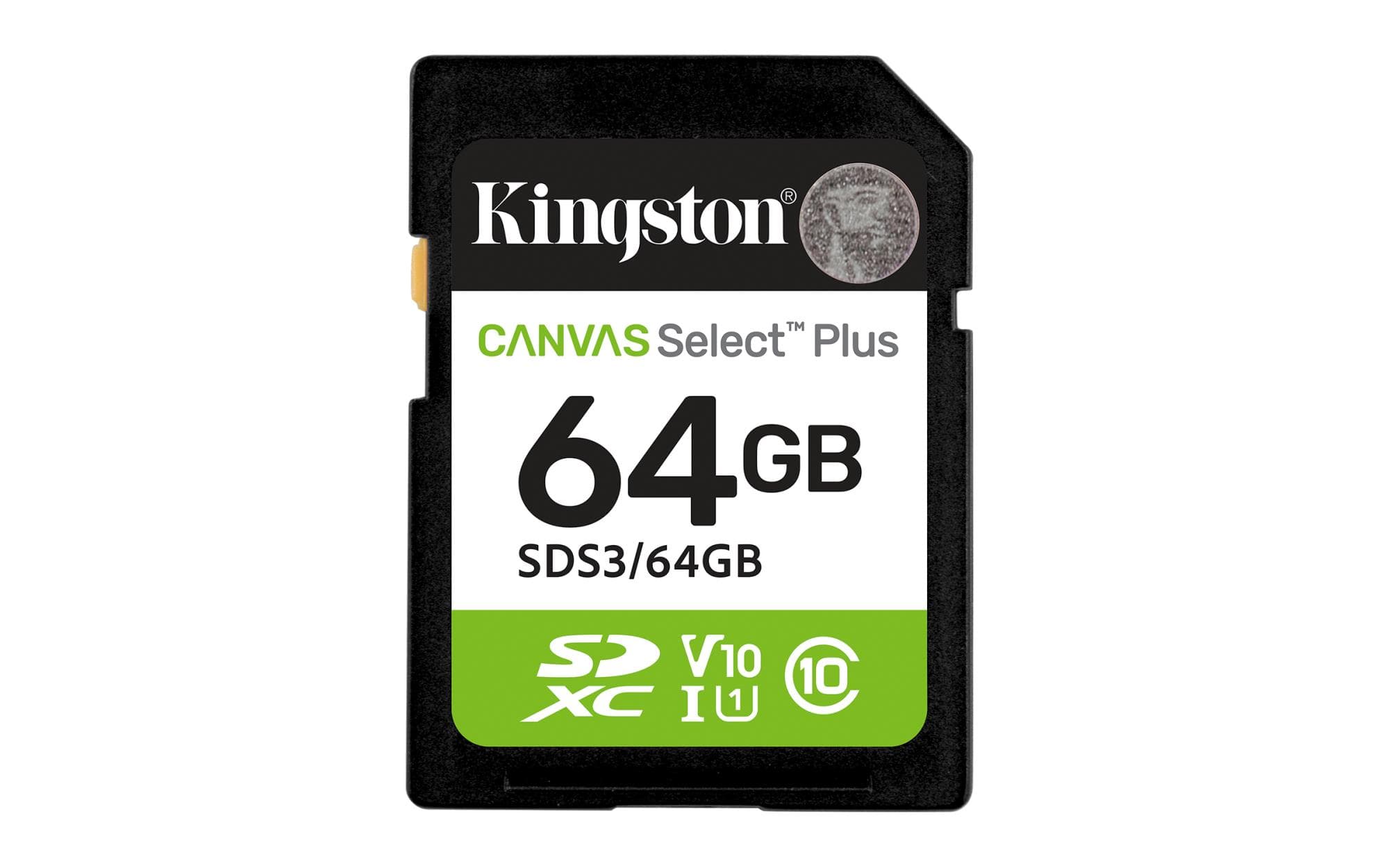 Kingston SDXC 64GB UHS-I Class 10 Memory Card
