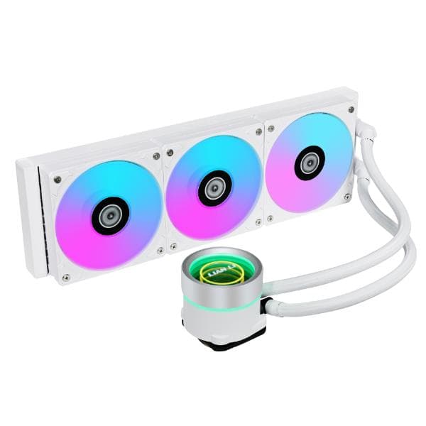 Lian Li Galahad II Trinity 120mm AIO liquid CPU cooler – White