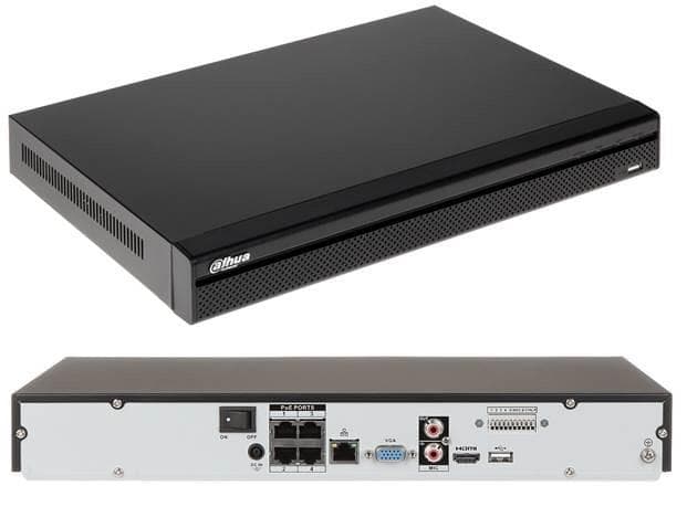 Dahua NVR4204-P-4KS2/L 4-Channel 4K PoE Network Video Recorder