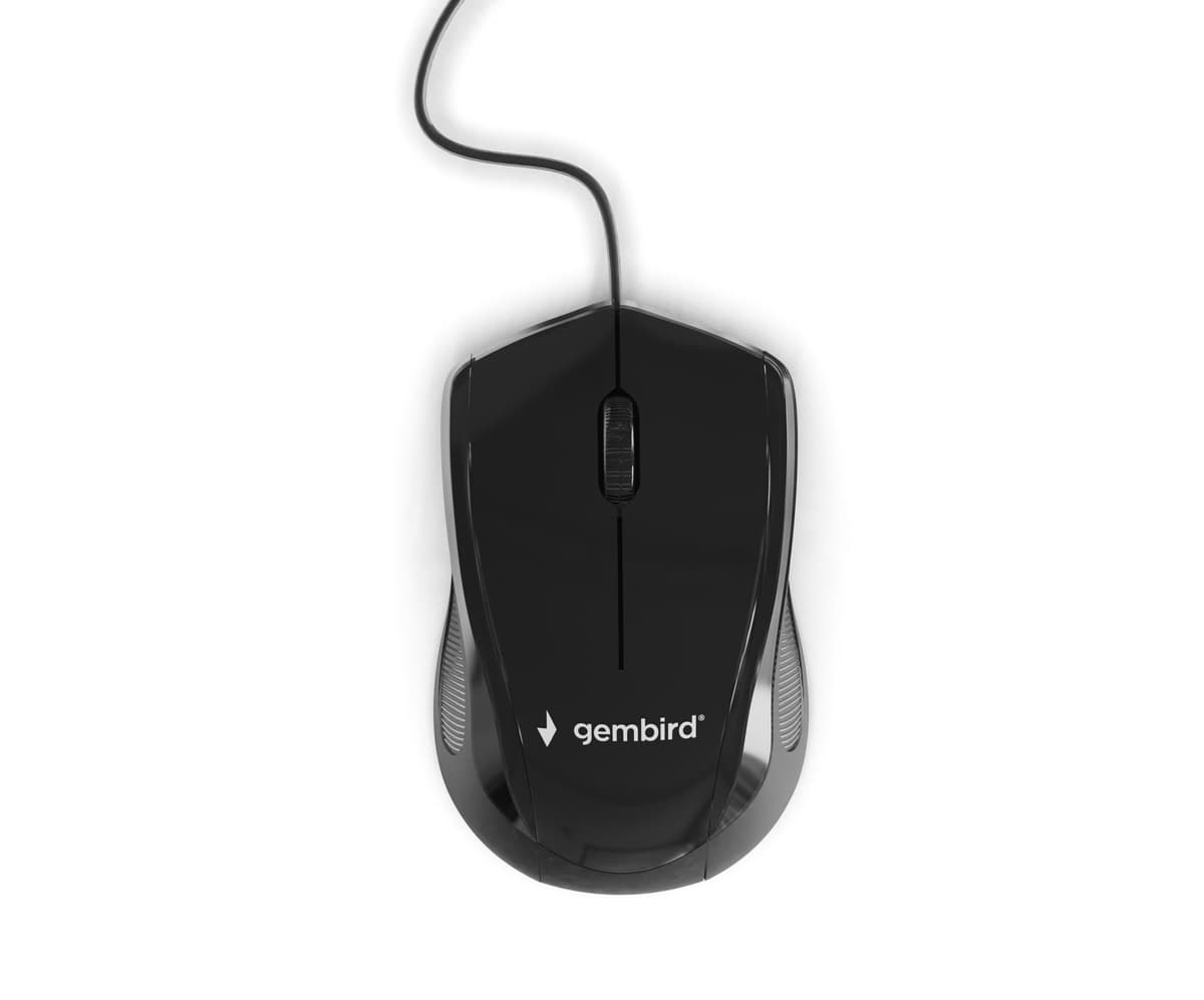 Gembird MUS-3B-02 USB Optiline Hiir Must