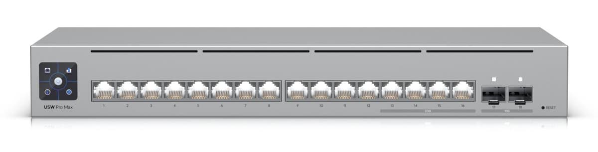 Ubiquiti USW-Pro-Max-16 L3 2.5GbE 16-pordiga võrgulüliti