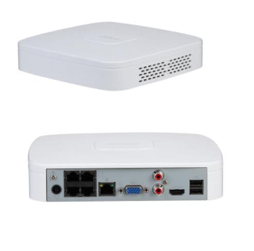 Dahua NVR4104-P-4KS3 4-Channel PoE Network Video Recorder