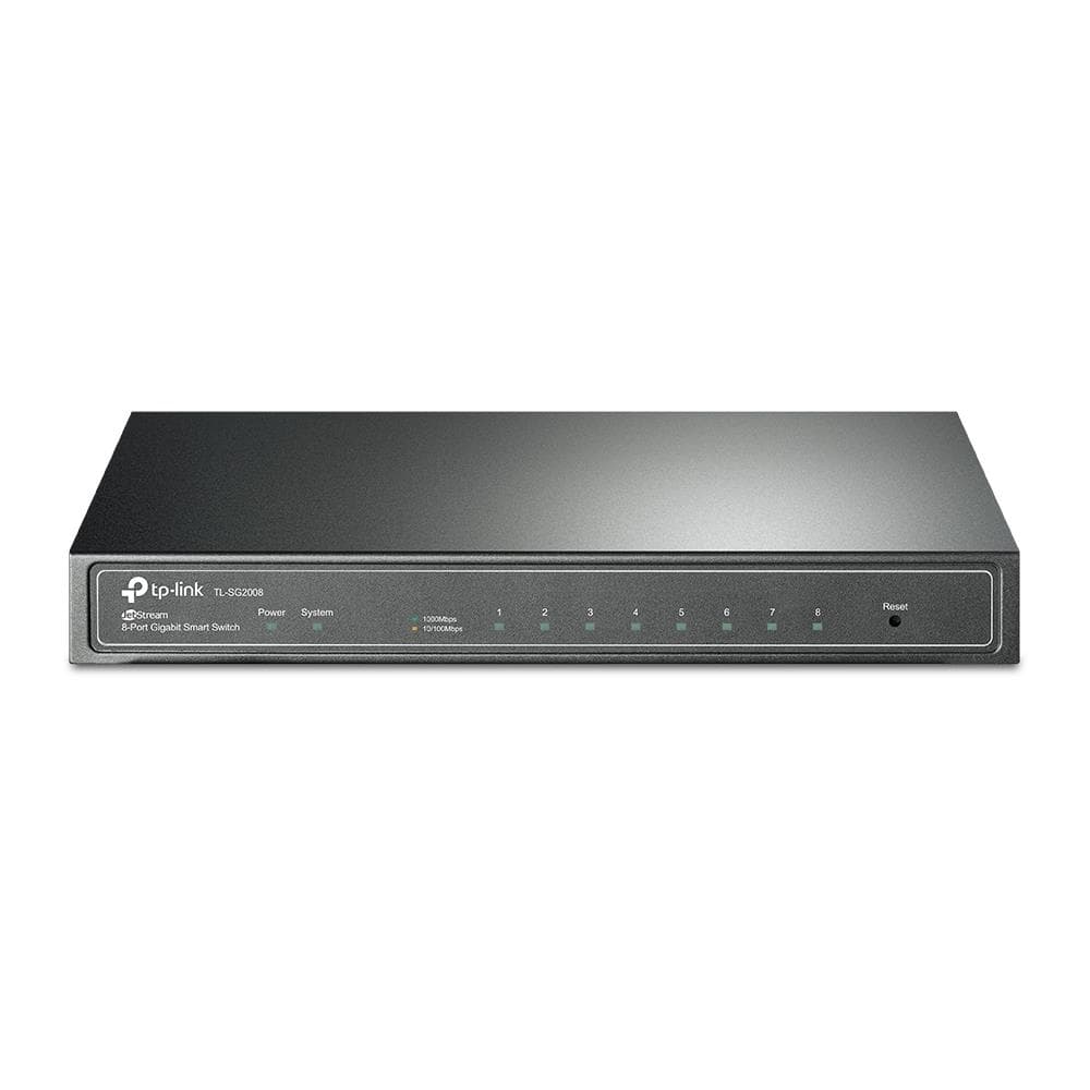 TP-Link TL-SG2008 8-Port Gigabit Managed Switch