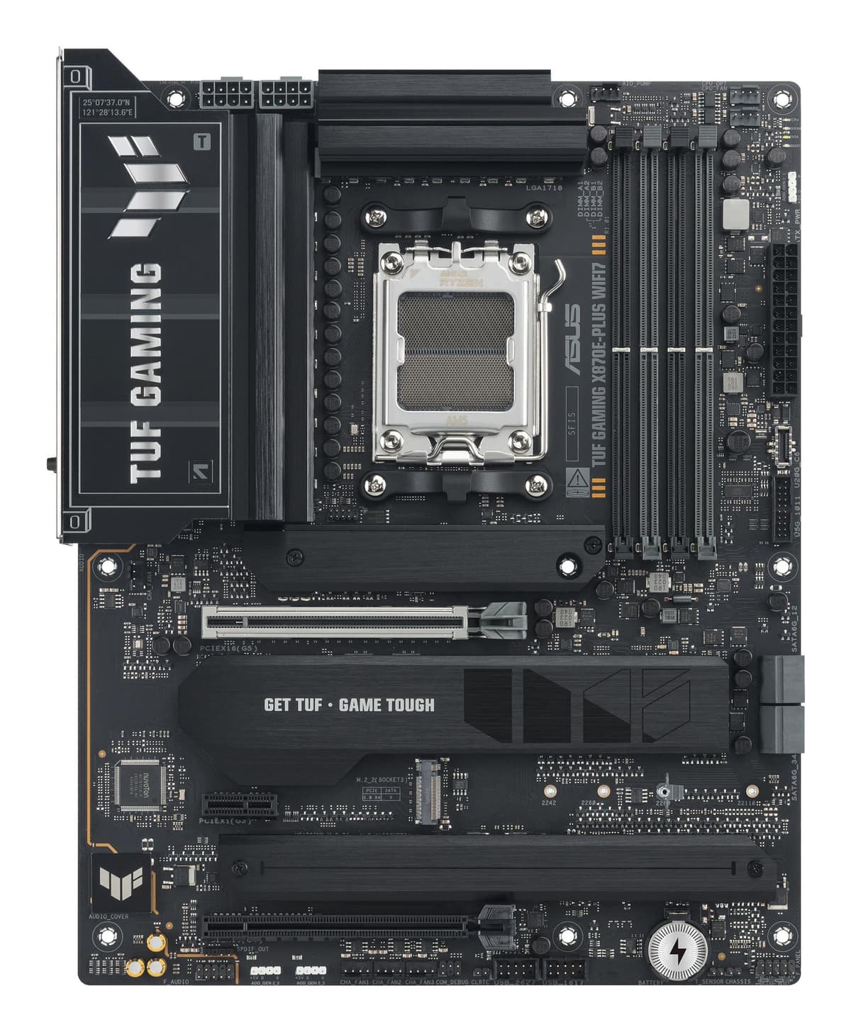 ASUS TUF Gaming X870E-Plus WiFi 7 AMD AM5 ATX Motherboard DDR5