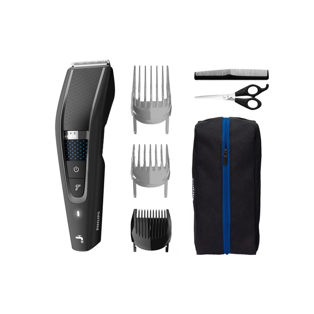 Philips HC5632/15 hair clipper, lithium battery, 90 min, beard comb