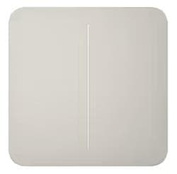 Ajax Smart SoloButton 2-Gang Switch – Oyster