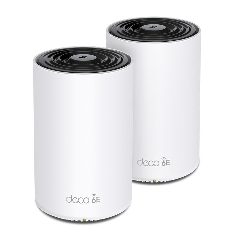 TP-Link Deco XE75 Pro Wi-Fi 6E mesh-ruuter 5400 Mbps, 2-pakk