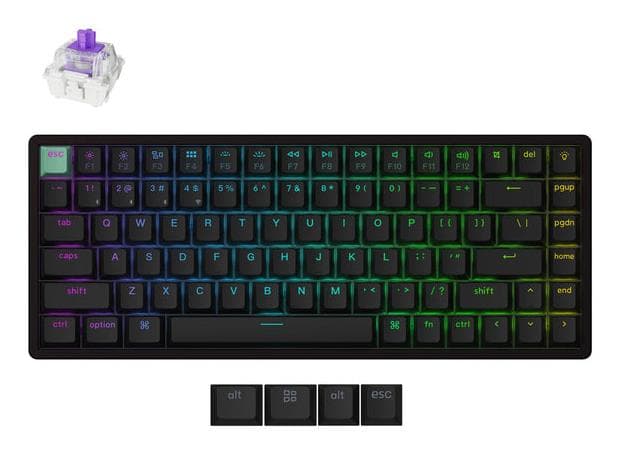 Keychron K2H Wireless Mechanical Keyboard 75% Black