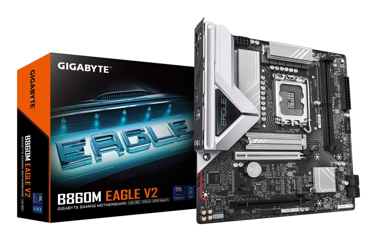 Gigabyte B860M Eagle WiFi V2 LGA1851 Micro-ATX Motherboard DDR5