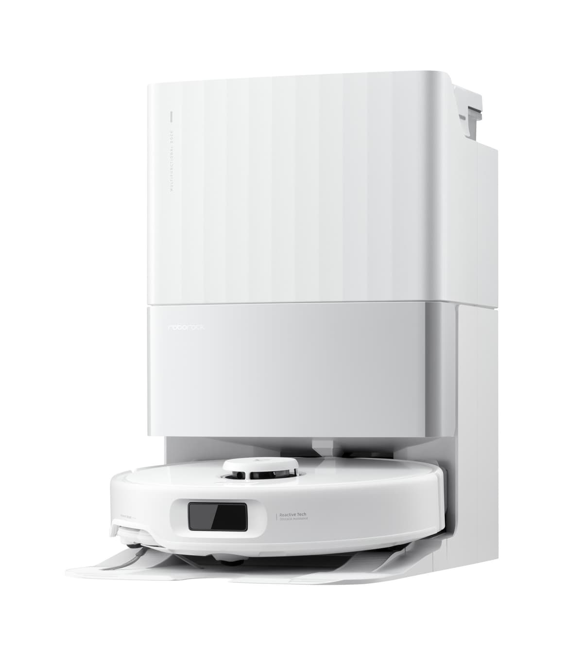 Roborock Q Revo Edge 5V1 white robot vacuum with mopping