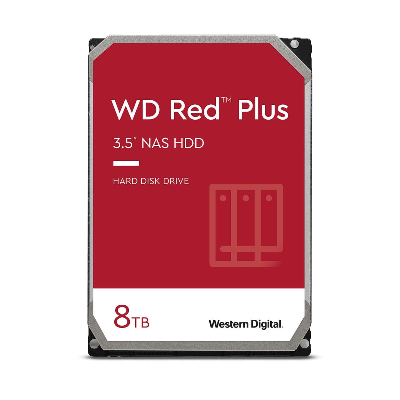 Western Digital Red Plus 8TB 3.5" SATA HDD