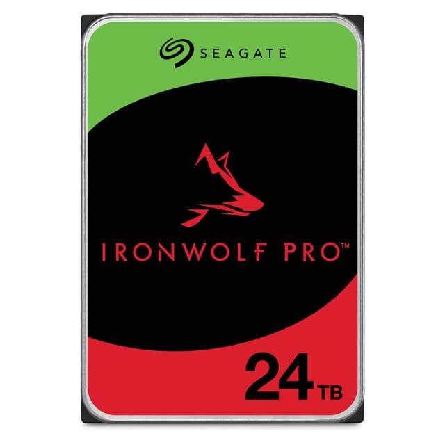 Seagate IronWolf Pro 24TB 3.5" kõvaketas NAS-ile SATA III