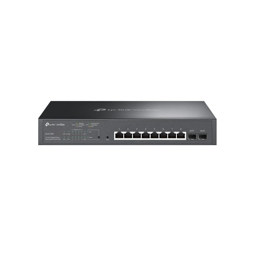 TP-Link Omada TL-SG2210MP 8-pordi PoE+ haldatav switch