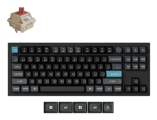 Keychron Q3 Ultra Wireless Mechanical Keyboard - Black