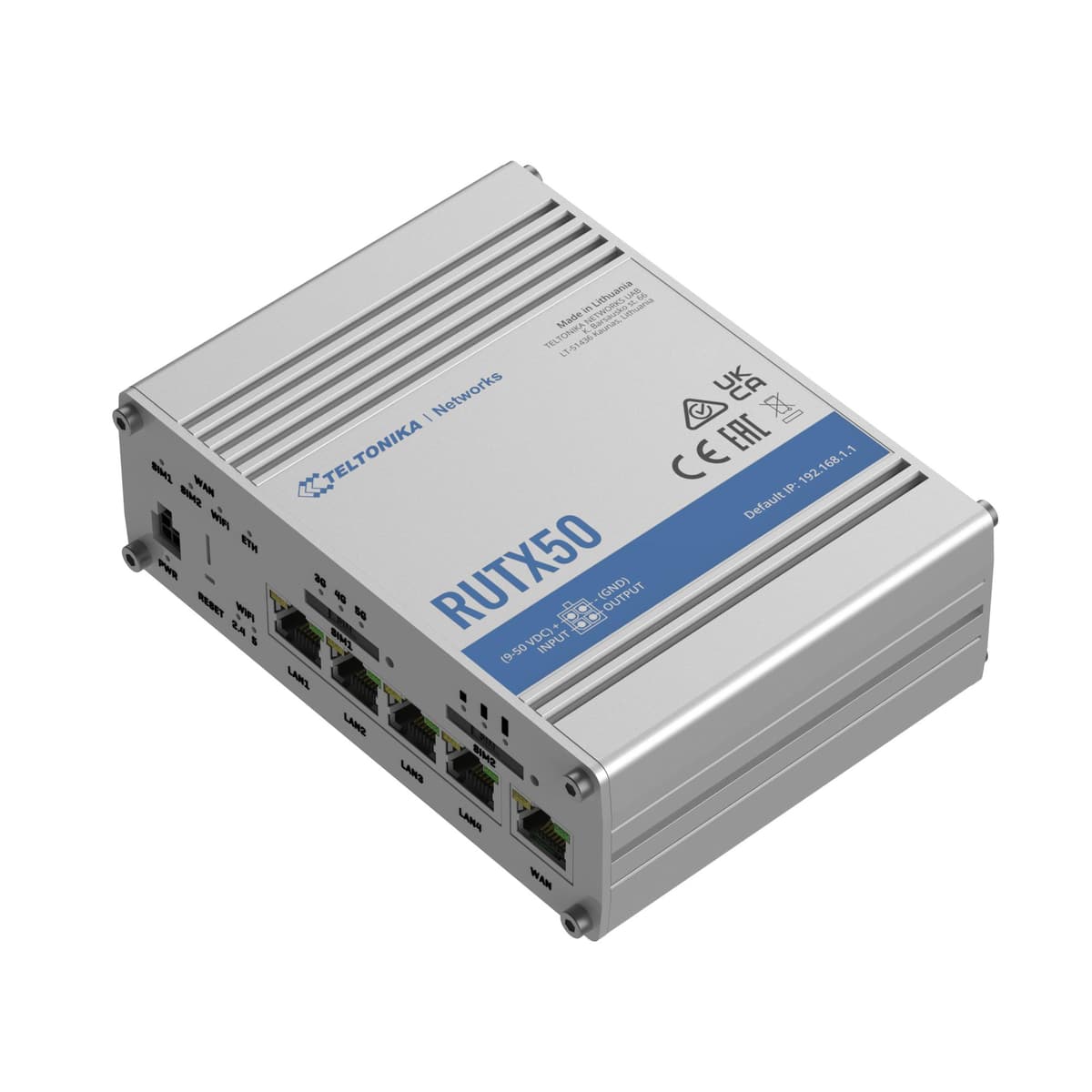 Беспроводной маршрутизатор TELTONIKA RUTX50 5G