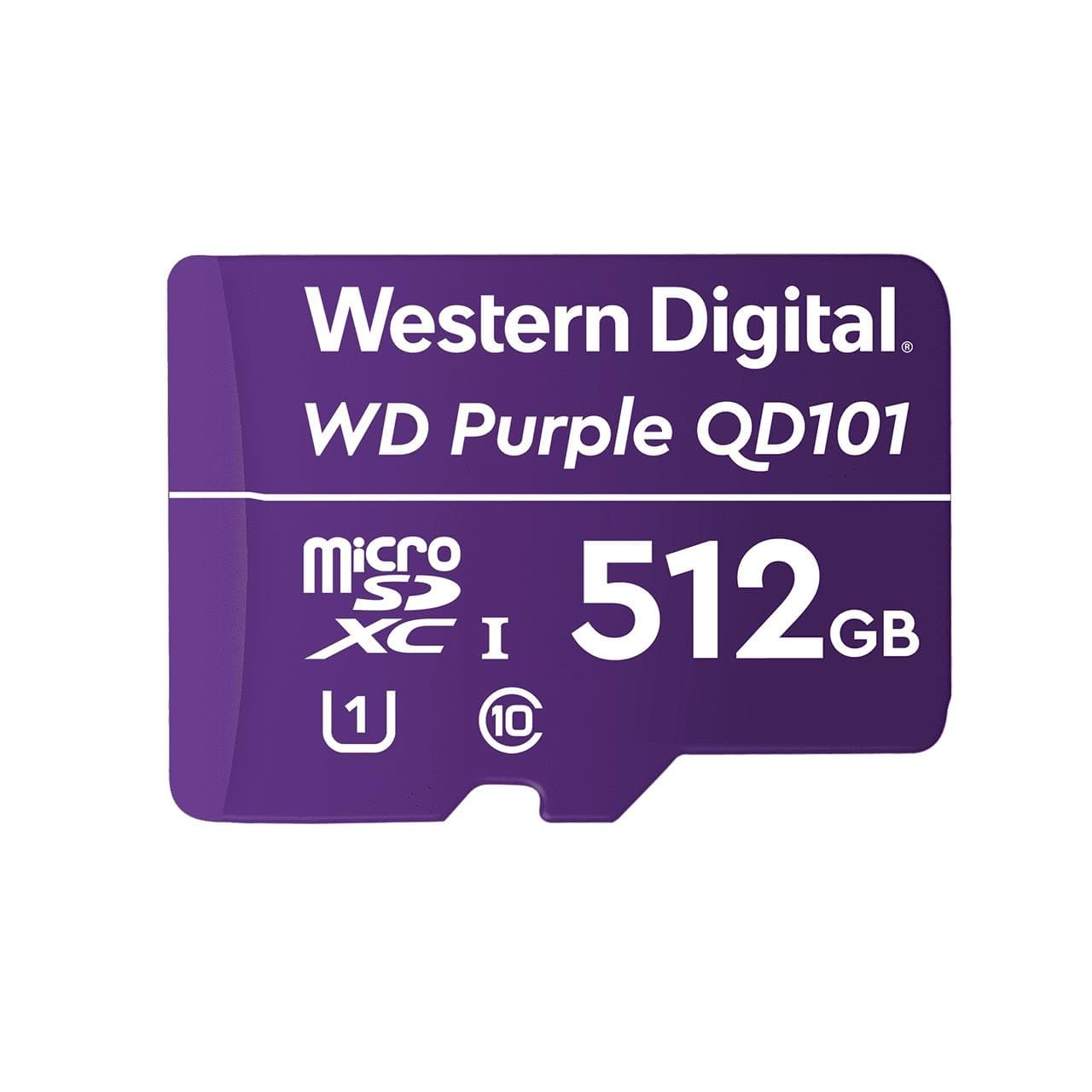 WDC microSDXC 512GB mälukaart (Purple)