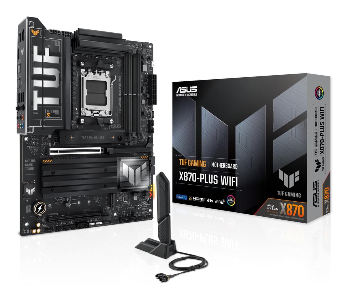 ASUS TUF Gaming X870-Plus WiFi AMD AM5 ATX motherboard