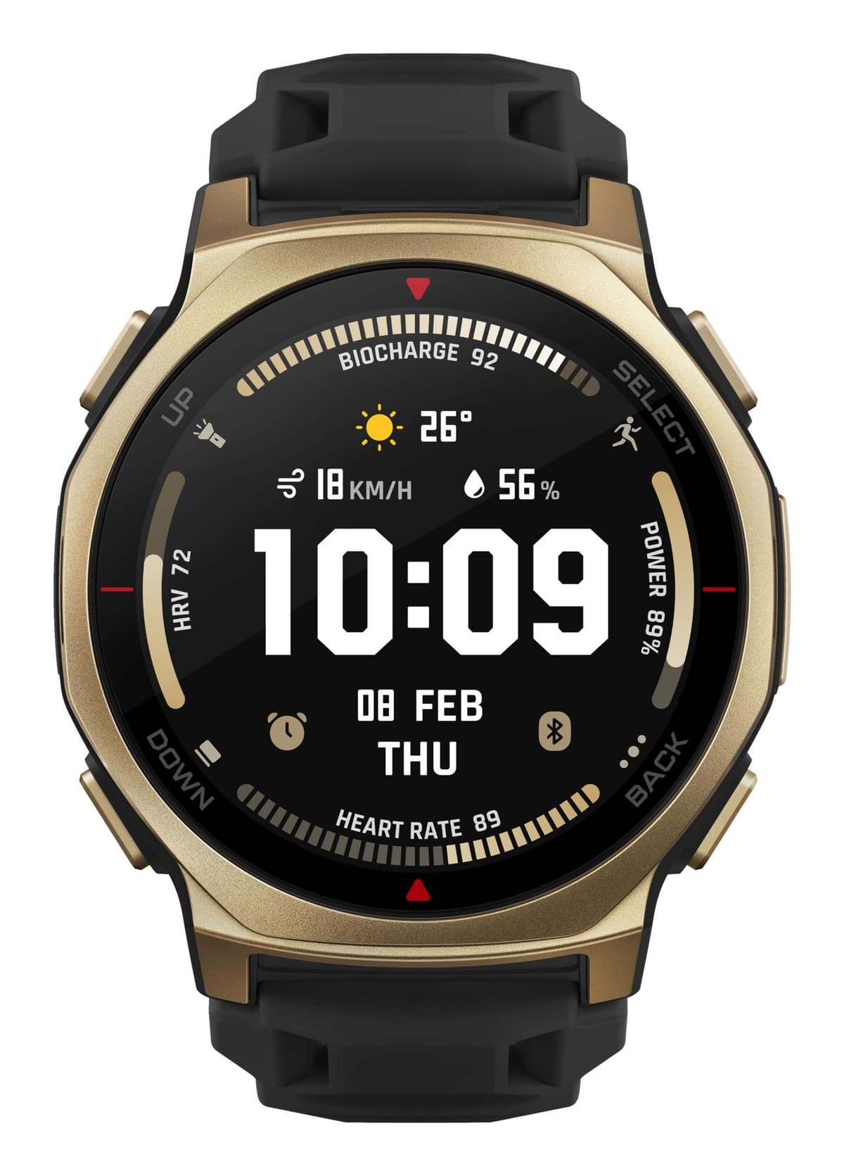 Amazfit T-Rex 3 Pro 44mm nutikell (must/kuldne)