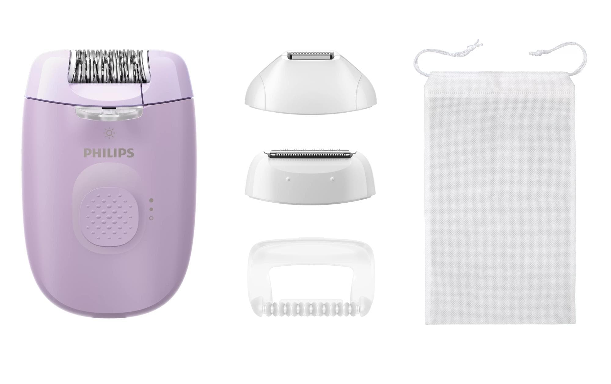 Philips BRE257/00 Series 4000 epilaator, 2 kiirust, pardli- ja trimmeriotsak