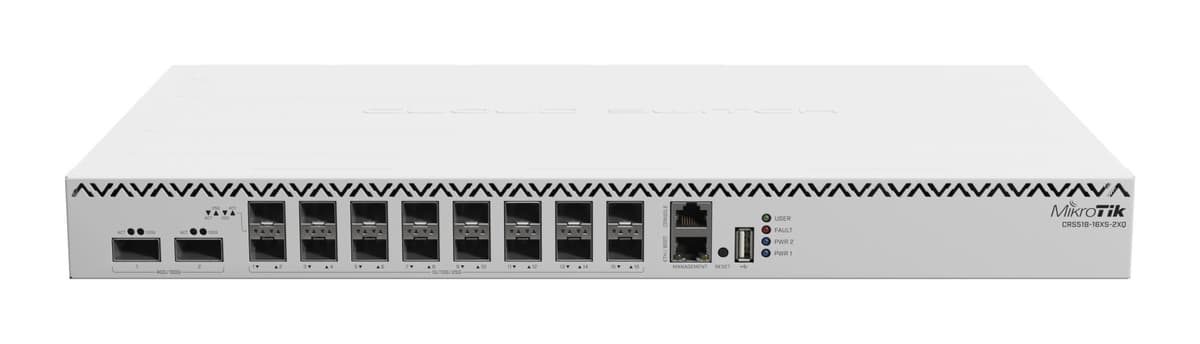 MikroTik CRS518-16XS-2XQ-RM managed switch