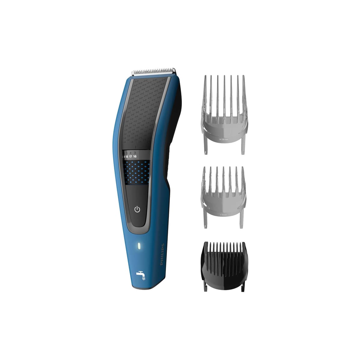 Philips HC5612/15 hair clipper, 0.5–28 mm, 28 length settings, washable