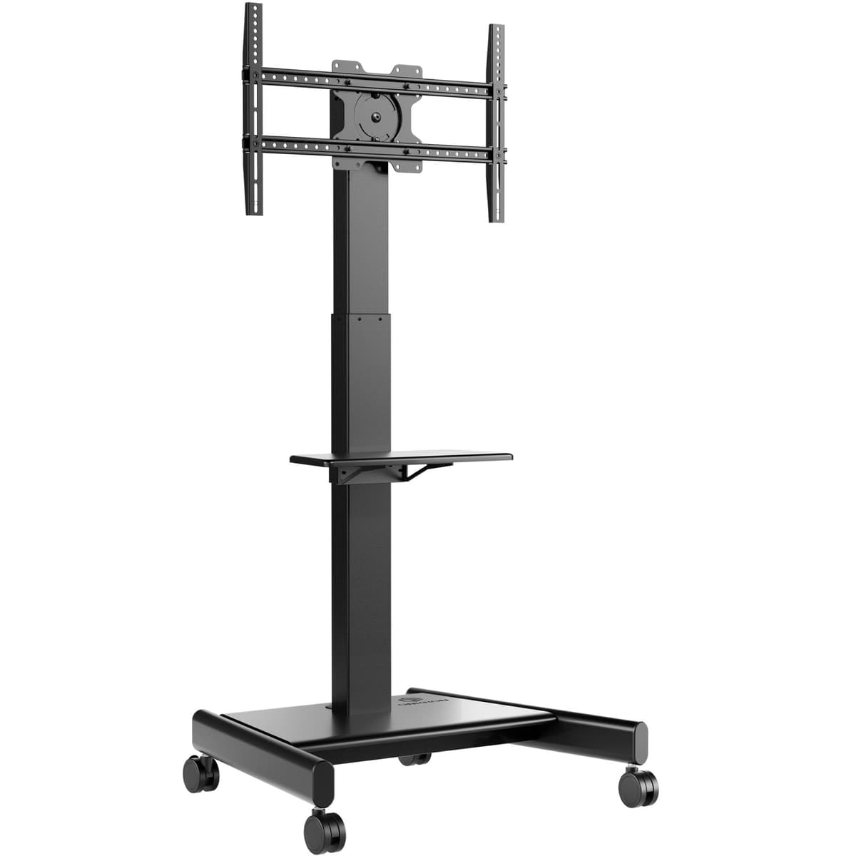 ONKRON TS1552E-B Mobile TV Floor Stand for 43–75" Screens – Black