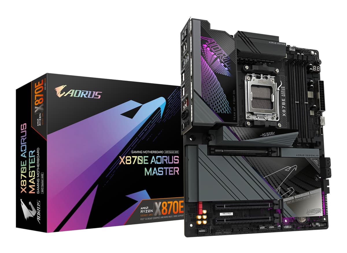 Gigabyte X870E Aorus Master ATX Motherboard for AMD AM5 DDR5