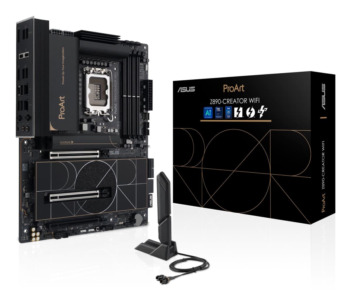 ASUS ProArt Z890 Creator WiFi emaplaadi Intel LGA1851 ATX DDR5