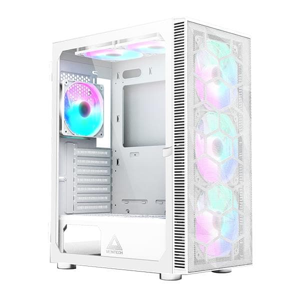 Montech X3 Mesh White Midi Tower ATX PC Case